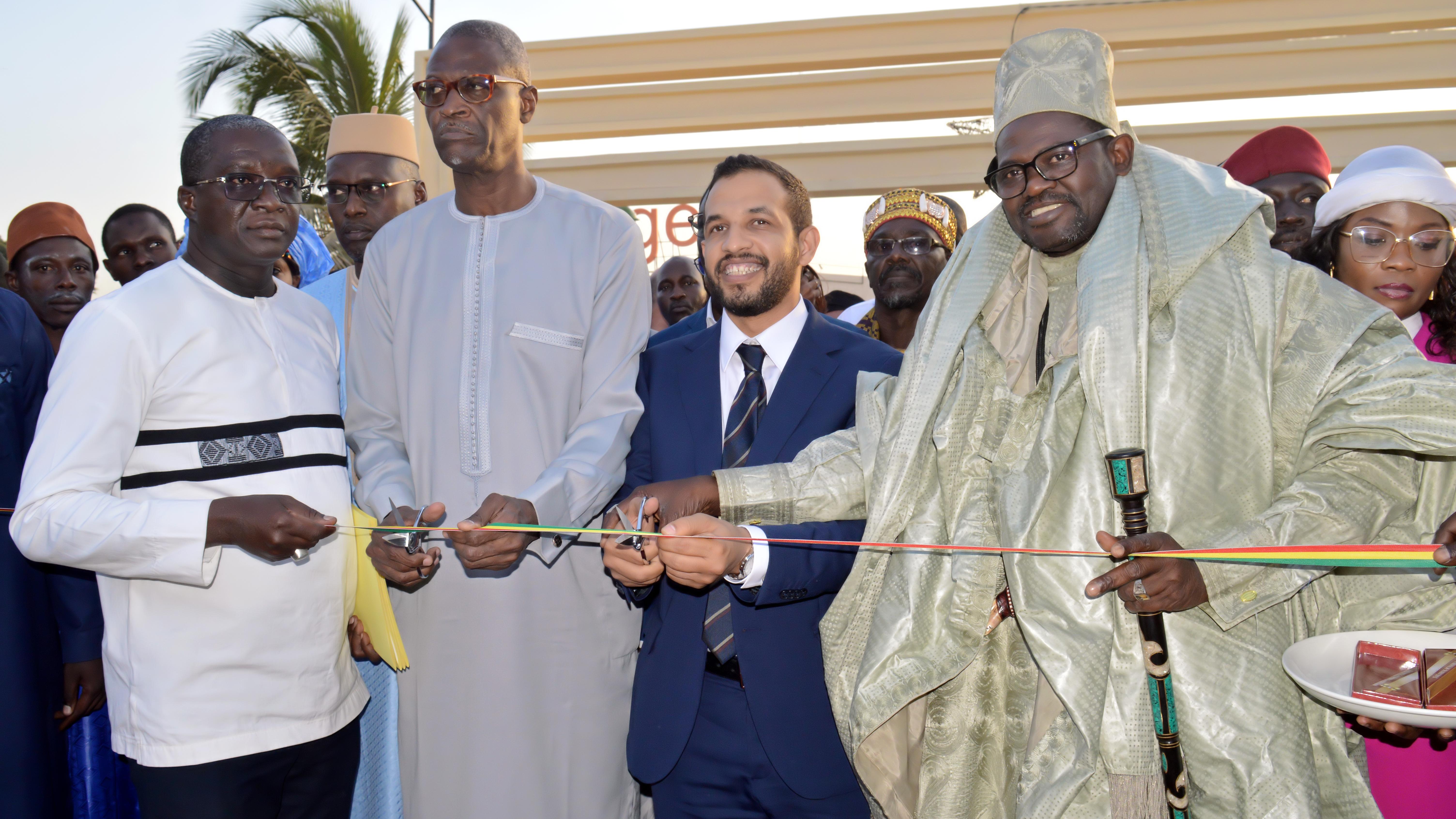 Inauguration d'un jardin public dans la ville sénégalaise Rufisque dans le cadre d'un jumelage entre cette dernière et la ville de Dakhla